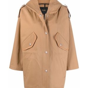 Maje gangzyum hooded coat(0)